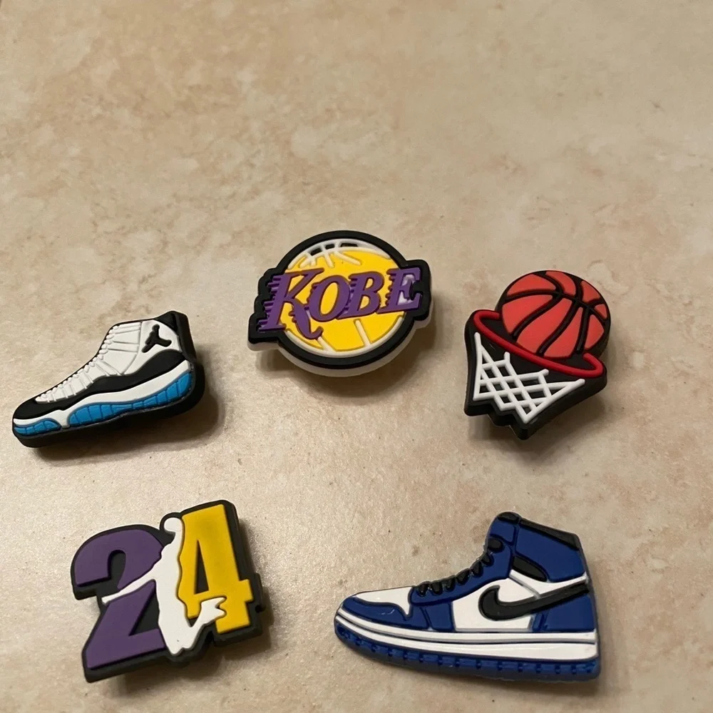 Kobe Lakers  Nike Basketball Shoe Charms NWT